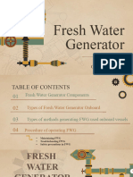 Caingles Report Fresh Water Generator