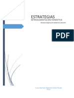 Estrategias de Retroalimentación Formativa