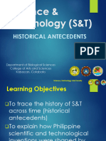 Historical Antecedents