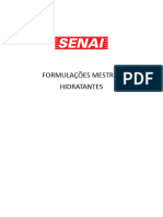 Formulações Mestre - Hidratantes