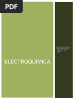 Electroquímica - Unidad 1