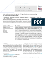 Study On The Mechanical Properties of A Hybrid Polymer Composite Using