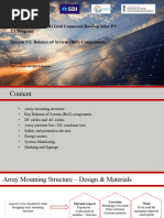 Session 6 Balance of System Components