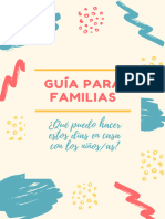 Guía de Actividades para Familias 1