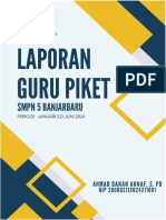 Laporan Guru Piket Ahmad Danan Ahnaf