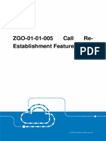 GERAN ZGO-01-01-005 Call Re-Establishment Feature (V3) - V1.0