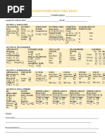 33 11 KV Checklist