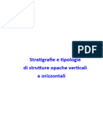 Tipologie Di Coperture (Con Stratigrafie) e Di Infissi