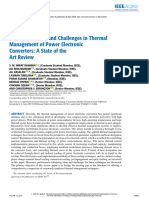 Emerging Trends and Challenges in Thermal Management of Power Electronic Converters A State of The Art Review