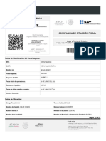 Carta de Situcion Fiscal para Empresa Contructora