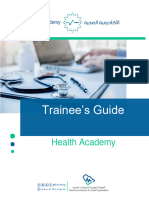 Trainees' Guide - 12month