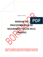 Manual Basico de Procedimientos de Seguridad y Salud en El Trabajo V5 - SP - 2023 - V1