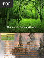 The World's Flora and Fauna