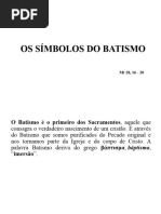 Simbolos Do Batismo