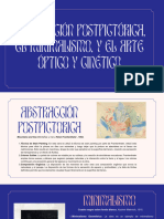 Abstracción Postpictórica, El Minimalismo, y El Arte Óptico y Cinético