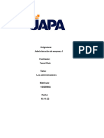 Tarea 2 Administracion de Empresa