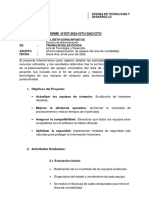 Informe Repontencición de Los Equipo de Computo Del Parque Informatico Del Area de Contabilidad N°0037