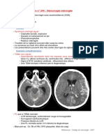 Item N° 244 - Hémorragie Méningée