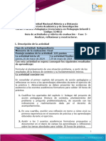 Guia de Actividades y Rúbrica de Evaluación - Fase 5 - Analizar, Reflexionar y Reestructurar.