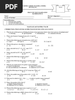 First Unit Test 9