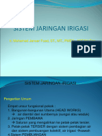 Sistem Jaringan Irigasi