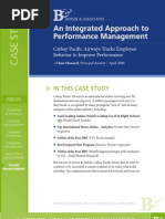 Cathay Cabin Crew Performance Appraisal