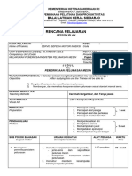 LESSON PLAN Pelumasan Mesin