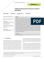 Food Frontiers - 2023 - Tong - Toward An Understanding of Potato Starch Structure Function Biosynthesis and Applications