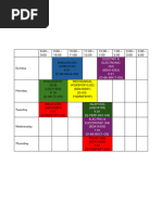 Jadual Sem Ii