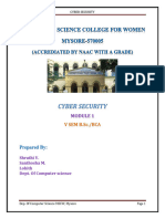 Cyber Security Module 1