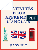 Cahier Activites Apprendre Anglais Enfants