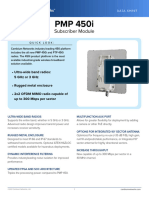 Cambium Networks Data Sheet PMP 450i Subscriber Module