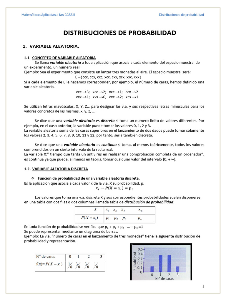 Tema distribuciones de Probabilidad+ Anexo tablas_copia | Descargar ...