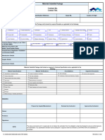 Materials Submittal Package Contract No. Contract Title