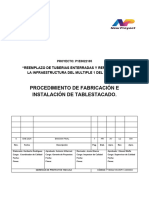 Np-Qm-Ci-P-017 Procedimiento de Fabricación e Instalación de Tablestacado