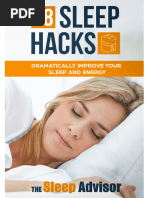 48 Sleep Hacks by Sleep Advisor