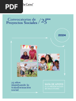 Guia Apoyo Convocatoria Proyectos Sociales 2024 PDF