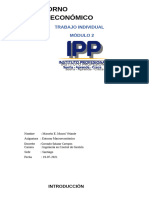 ENTORNO MACROECON MICO Trabajo Individual m2 MM