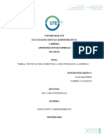 Tarea 6 Técnicas para Fomentar La Creatividad en La Empresa