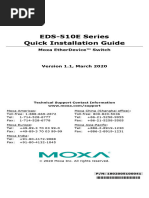 Moxa Eds 510e Series Qig v1.1