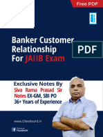 Banker Cusomer Relationship Jaiib