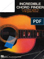 Incredible Chord Finder - Easy-To-use Guide To Over 1100