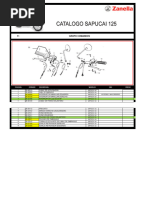 Parts Catalog-Zanella Sapucai 125