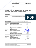 SIGO-ET-011 Estándar para La Implementación de Sistema Anti-Atropello y Advertencia de Proximidad, Versión 0