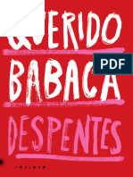 Querido Babaca - Virginie Despentes