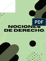 Guía de Estudio Nociones de Derecho Primer Parcial