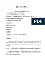 Apostila de Muaythai Revisada