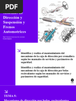 TEMA #5 Mecanismo de Dirección Por Bolas Recirculantes