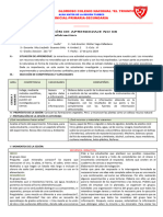 SESION de APRENDIZAJE Mezclas y Combinaciones2024