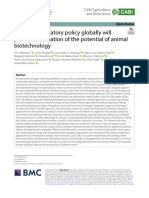 06 - Enabling Regulatory Policy Globally Will Promote Realization of The Potential of Animal Biotechnology